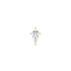 Buddha | 14k Gold | Nolita Threadless End | Cubic Zirconia