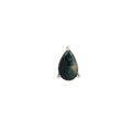 Buddha | 14k gold | Prong Pear | Moss Agate
