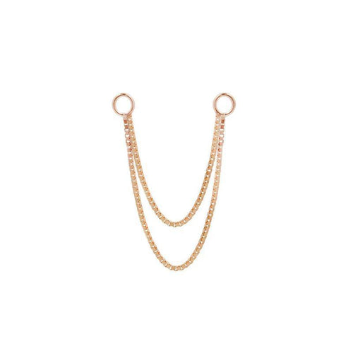 Buddha | 14k gold | Double Box Chain