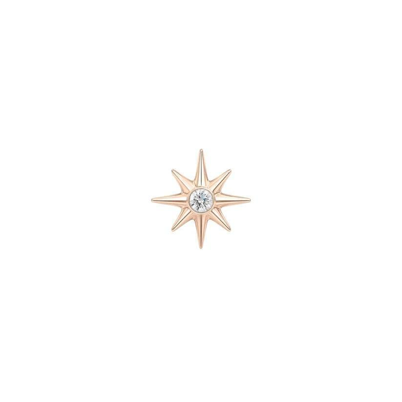 Buddha | 14k Gold | Written in The Stars Threadless End | Cubic Zirconia