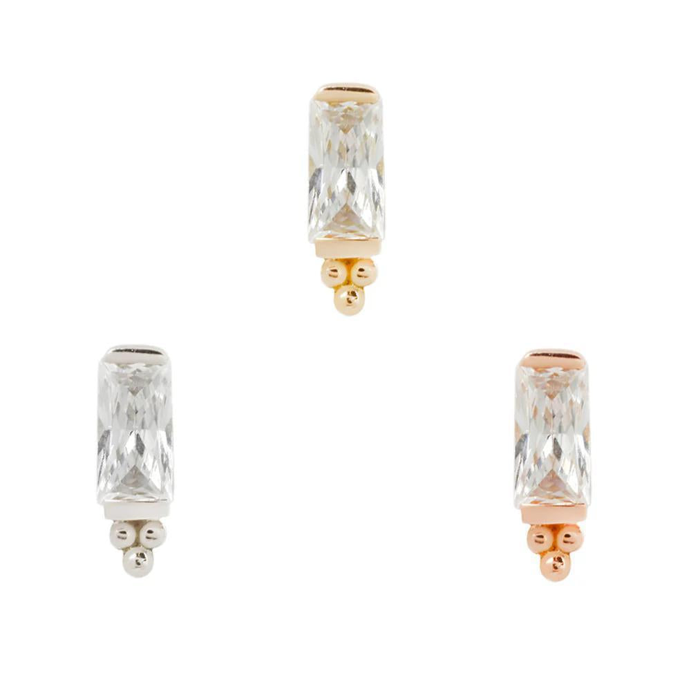 Buddha | 14k gold | Dior | Clear CZ