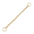 Invictus | 14k gold | Curb Chain with Ring