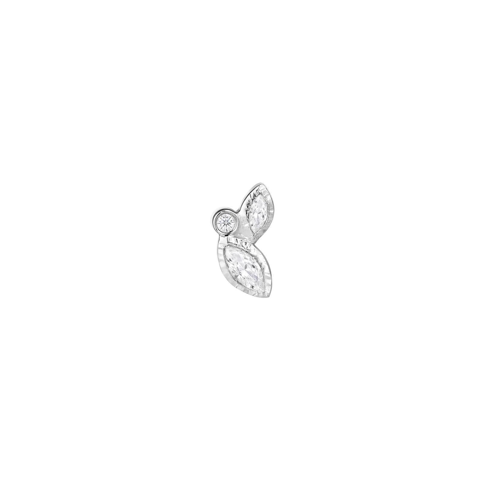 Buddha | 14k gold | Impulse | Clear CZ