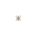Buddha | 14k gold | Prong | Swarovski Crystal CZ