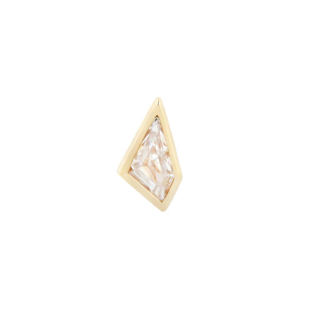 Buddha | 14k gold | Transcend | Clear CZ