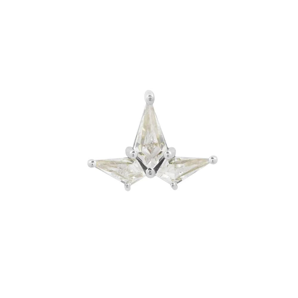 Buddha | 14k gold | Volant | Clear CZ