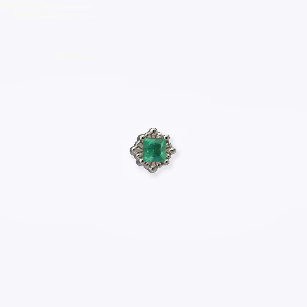 Tether | 14k gold | Melange Princess | Emerald