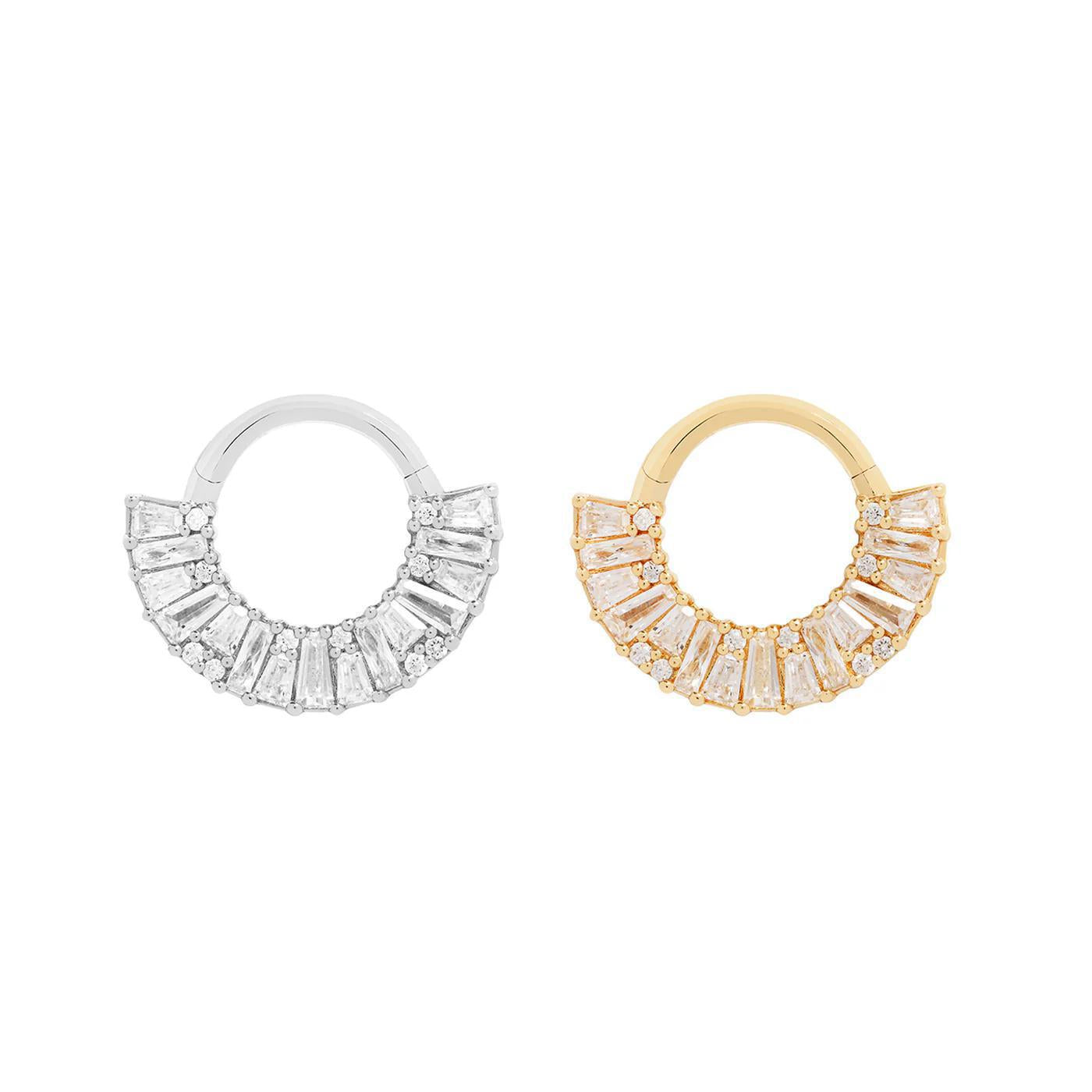 Buddha | 14k gold | Amplify | Clear CZ