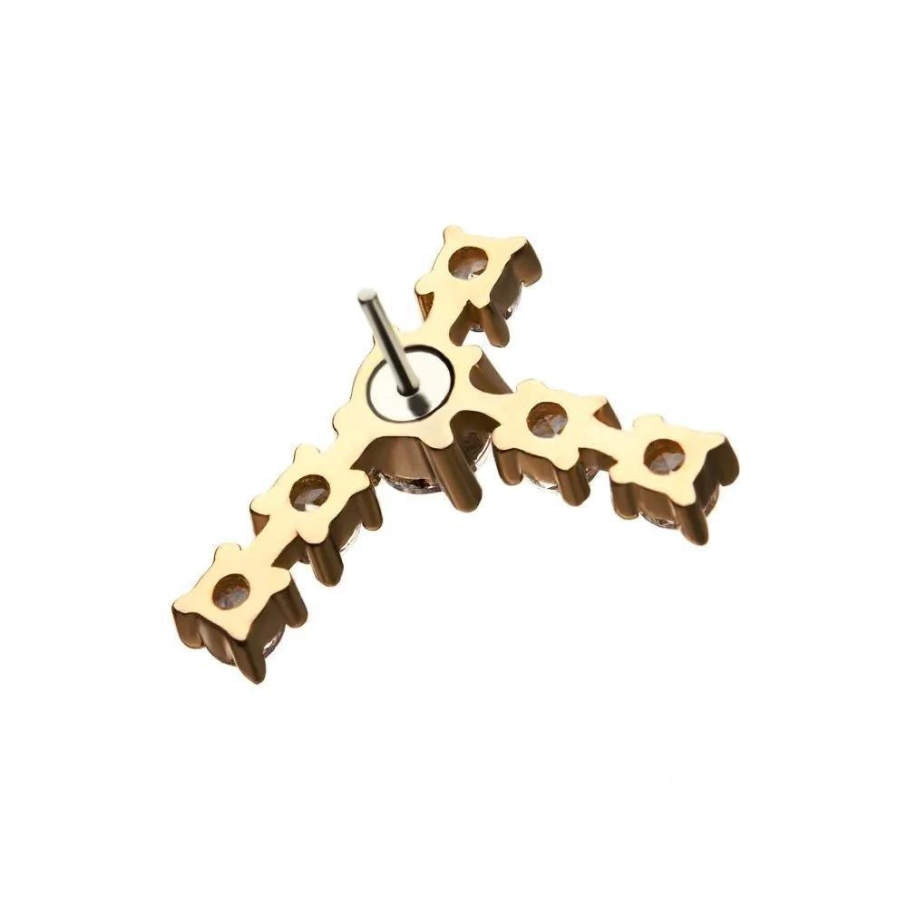 Invictus | 14k gold | Capricorn Constellation | CZ