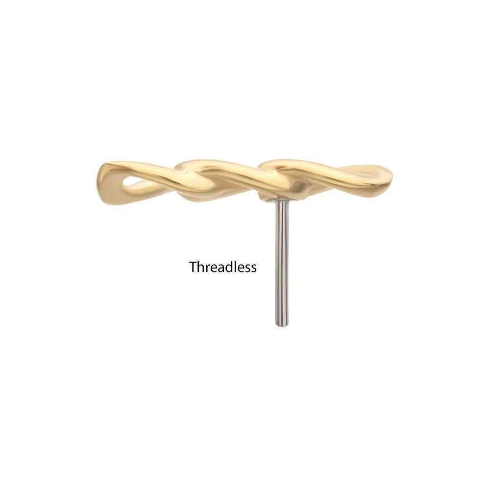 Invictus | 14k gold | 3-Link Chain Top
