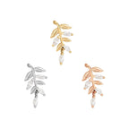 Buddha | 14k gold | Growth | Clear CZ