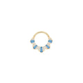 Buddha | 14k gold | Guilty Pleasure | London Blues Topaz + Diamond | 16g