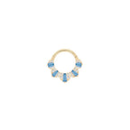 Buddha | 14k gold | Guilty Pleasure | London Blues Topaz + Diamond | 16g