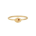 Buddha | 14k gold | RION x Buddha North Star Ring | Ruby