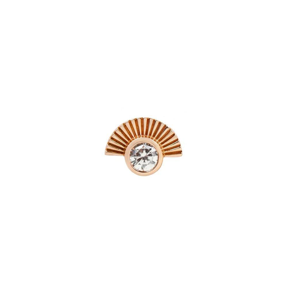 Buddha | 14k gold | Kahlo | White Diamond