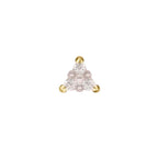 Buddha | 14k gold | Vibe | White Diamond