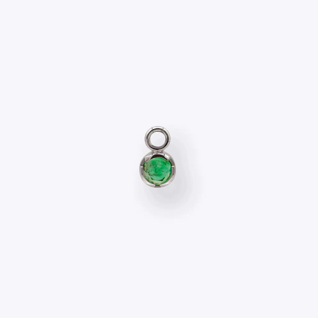 Tether | 14k gold | Luka Charm | Emerald