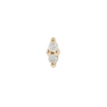 Buddha | 14k gold | Mishka 2 | White Diamond