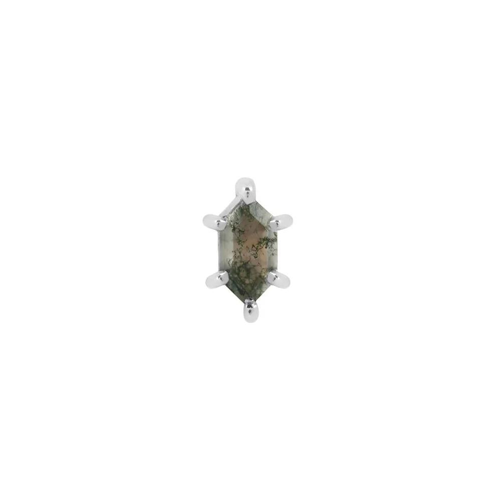 Buddha | 14k gold | Oh Hell Yes! | Moss Agate