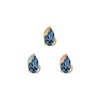 Buddha | 14k Gold | Occasion Threadless End | London Blue Topaz