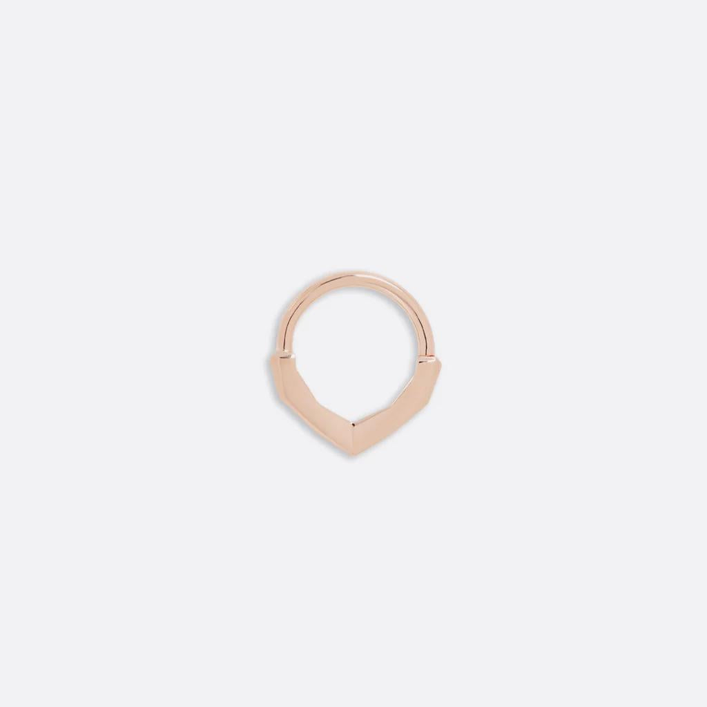 Tether | 14k gold | Petite Archive Seam Ring