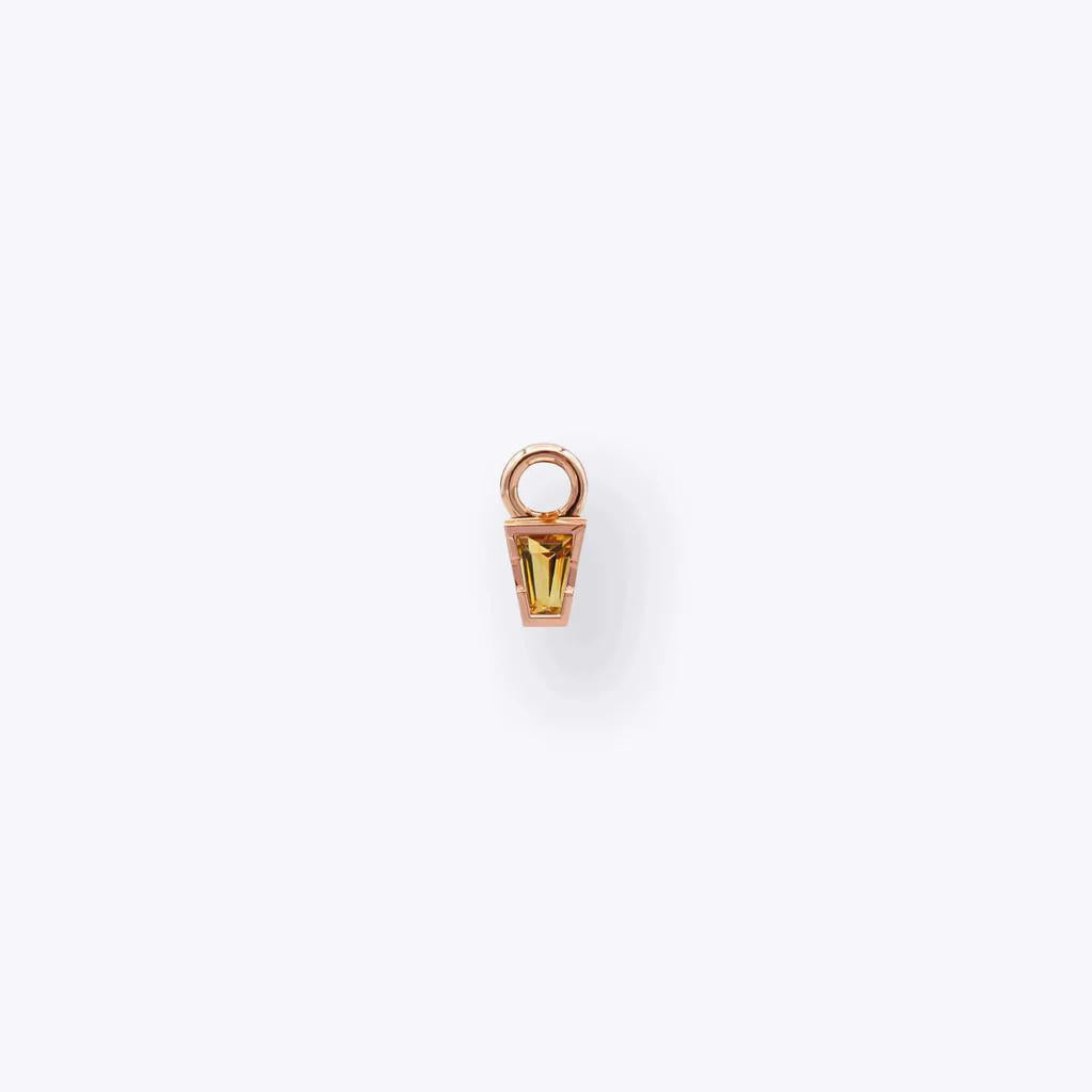 Tether | 14k gold | Linda Charm | Citrine