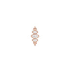 Buddha | 14k gold | Prose | Clear CZ