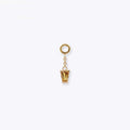 Tether | 14k gold | Linda Chain Charm | Citrine