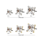 Invictus | 14k gold | 4 Prong Set Princess Cut | CZ