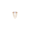 Buddha | 14k gold | Vice| Clear CZ