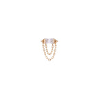 Buddha | 14k gold | Vice| Clear CZ