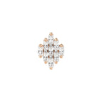 Buddha | 14k gold | Wonder | Clear CZ