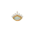 Buddha | 14k gold | Enchant | Opal + CZ