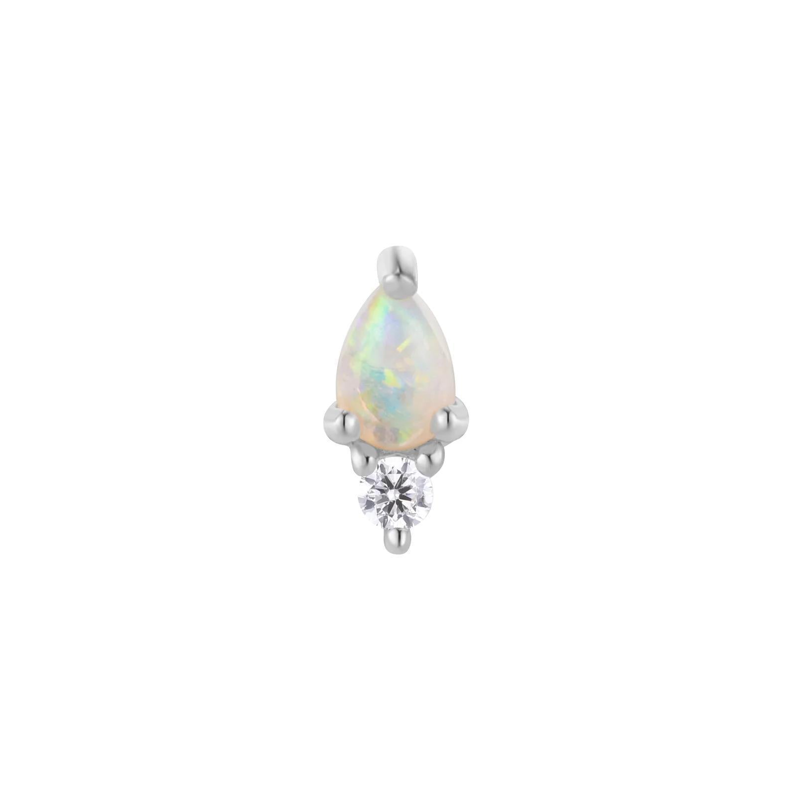Buddha | 14k gold | Daydream | Australian Opal + CZ