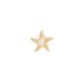 Buddha | 14k Gold | Hoku Star Threadless End | Diamond