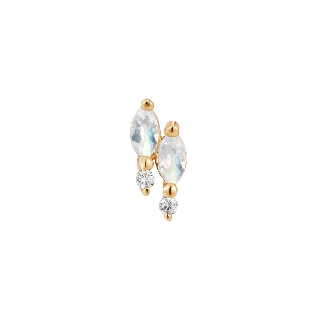 BUddha | 14k gold | Dreamland | Rainbow Moonstone