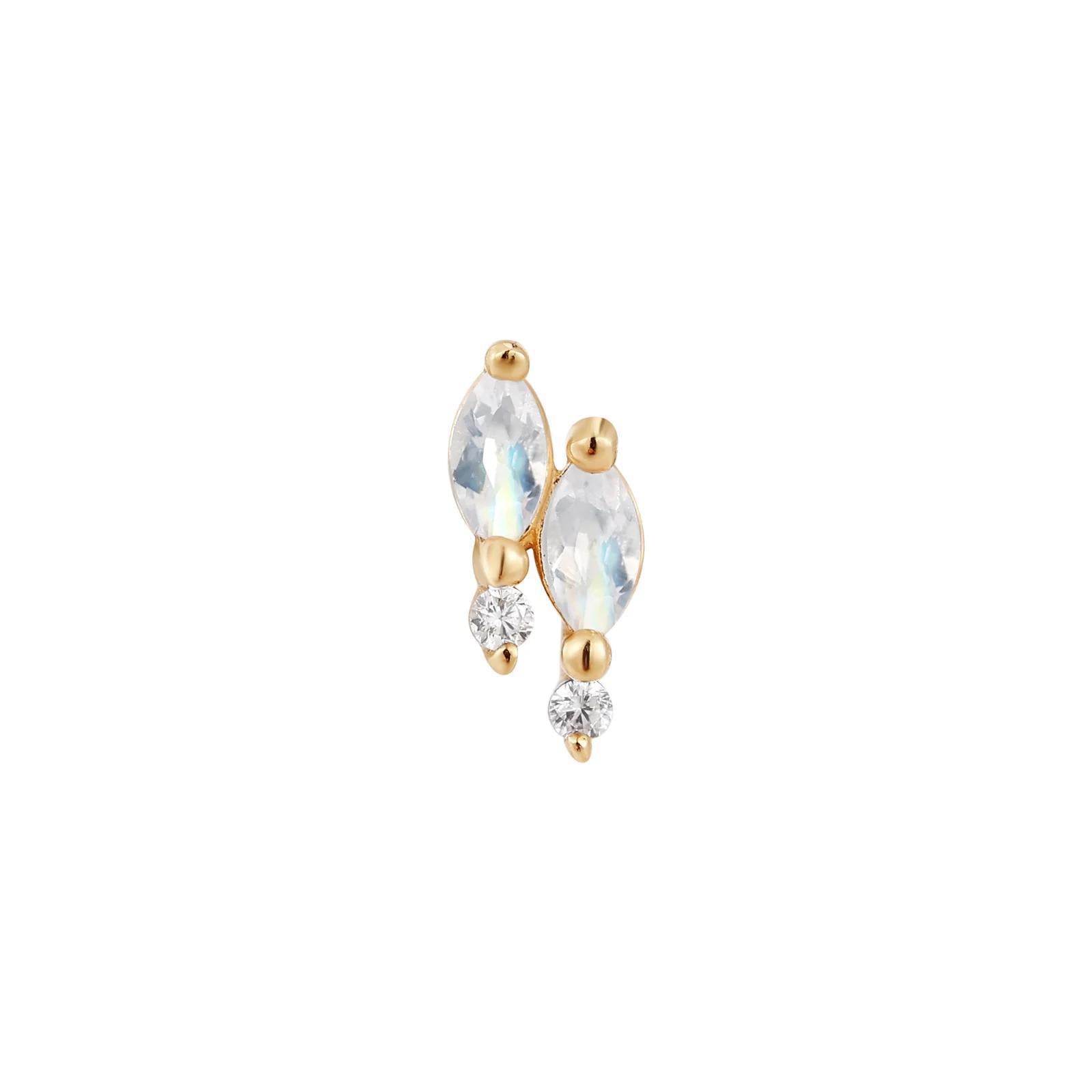 BUddha | 14k gold | Dreamland | Rainbow Moonstone