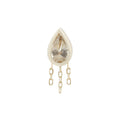 Buddha | 14k gold | Let's Dance | Clear CZ
