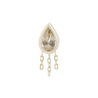Buddha | 14k gold | Let's Dance | Clear CZ