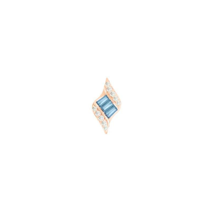 Buddha | 14k gold | Intrigue | London Blue Topaz
