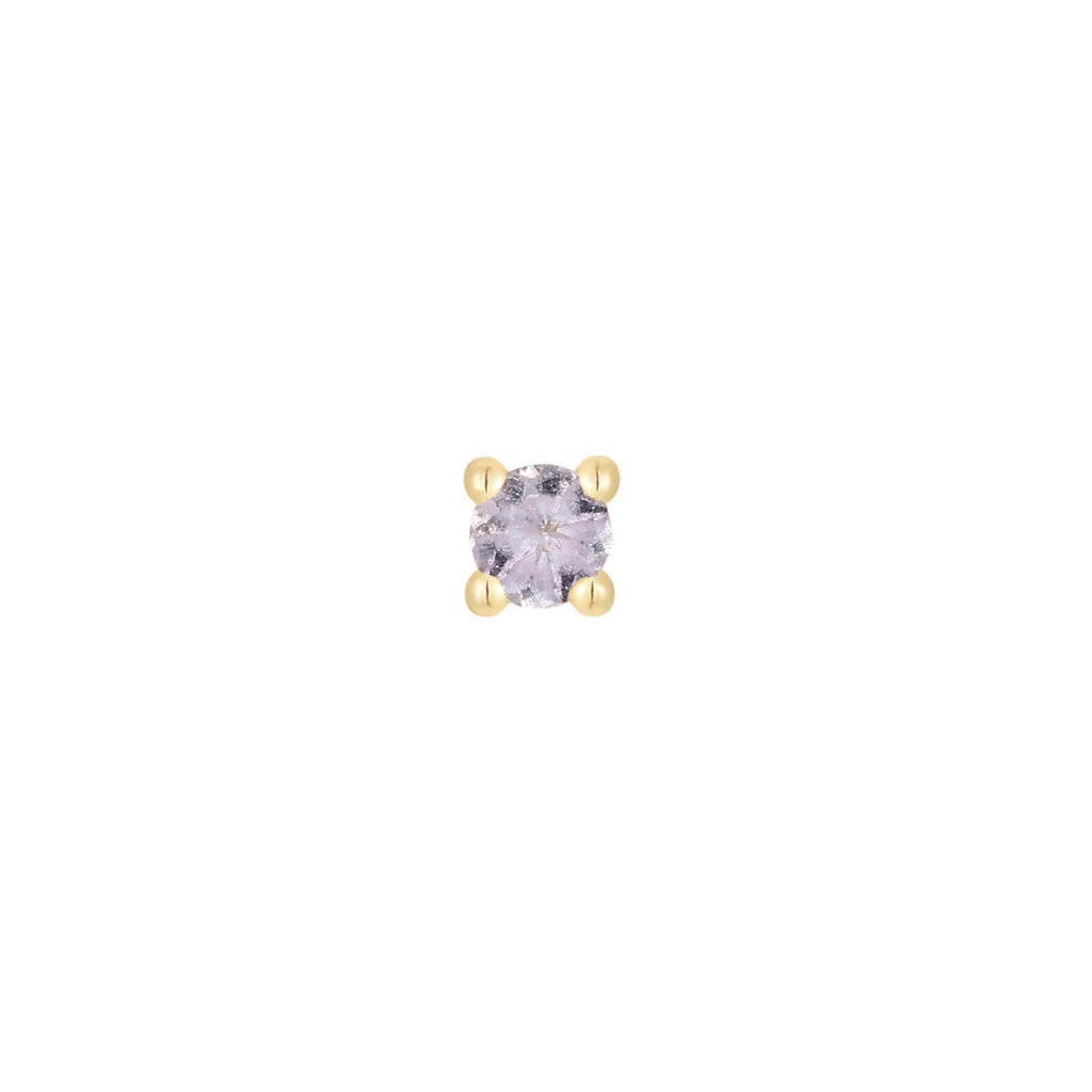 Buddha | 14k gold | Prong | Tanzanite