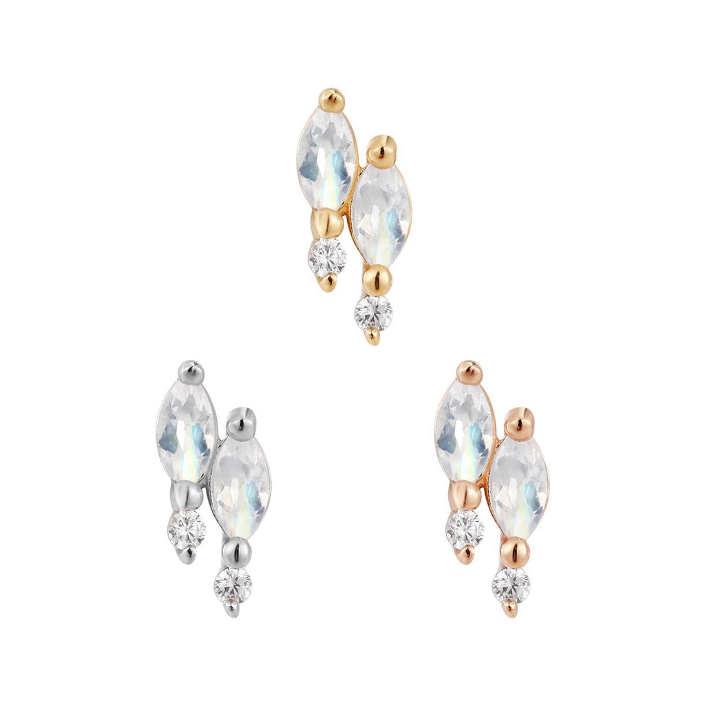 BUddha | 14k gold | Dreamland | Rainbow Moonstone