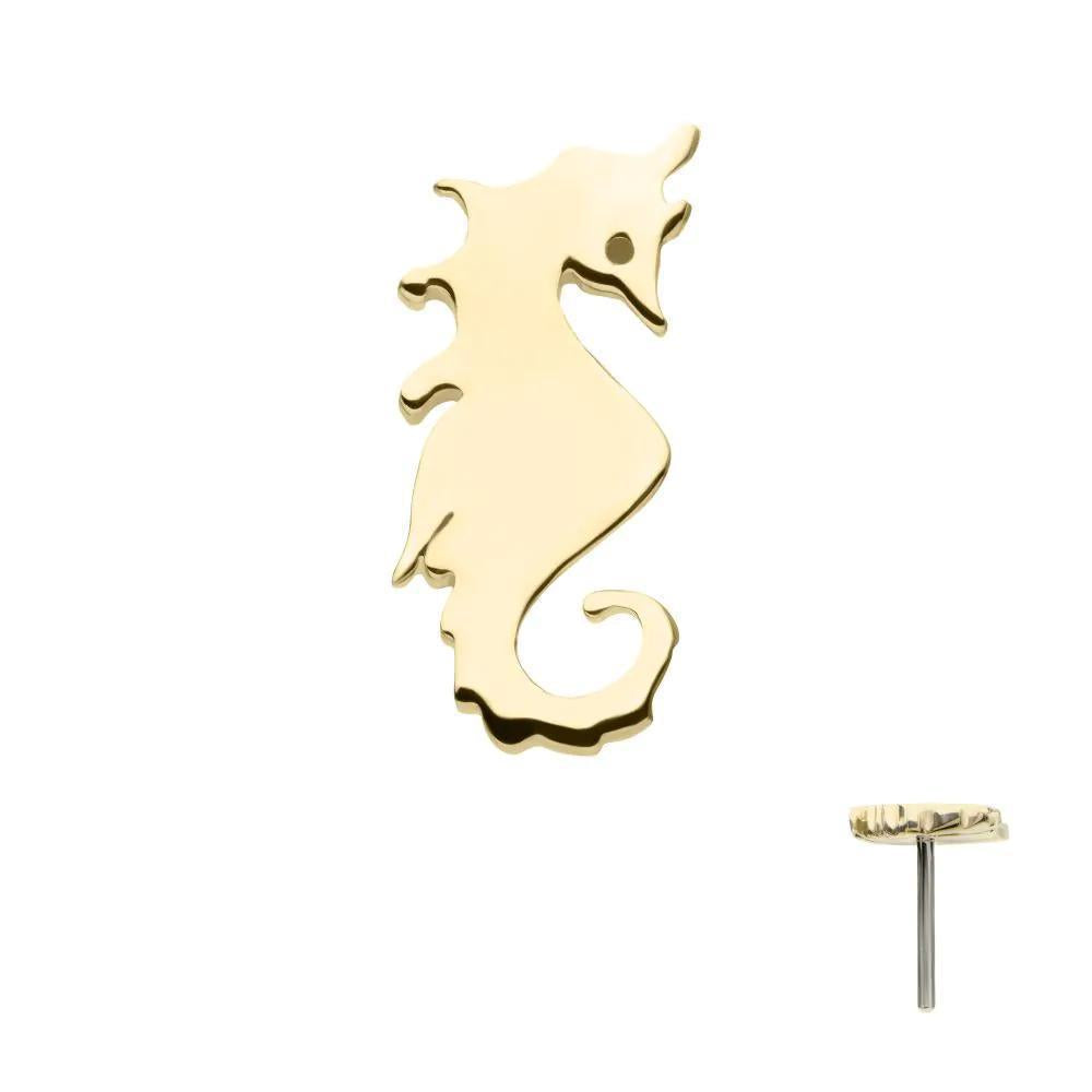 Invictus | 14k gold | Seahorse