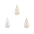 Buddha | 14k gold | ArtHaus | Swarovski Crystal CZ