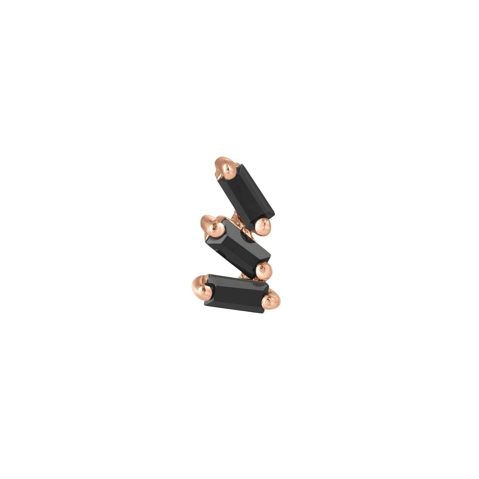 Buddha | 14k gold | Staxx | Black Spinel