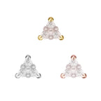 Buddha | 14k gold | Vibe | White Diamond