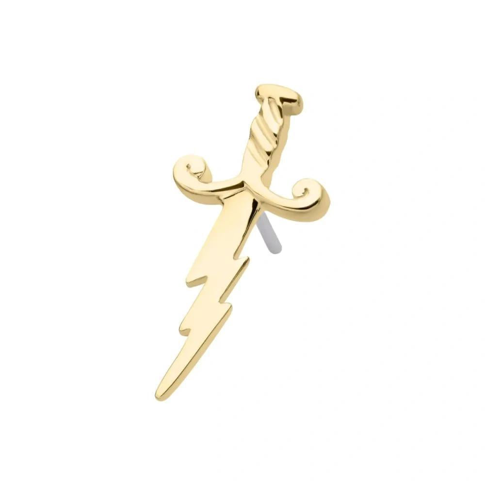 Invictus | 14k gold | Lightning Dagger