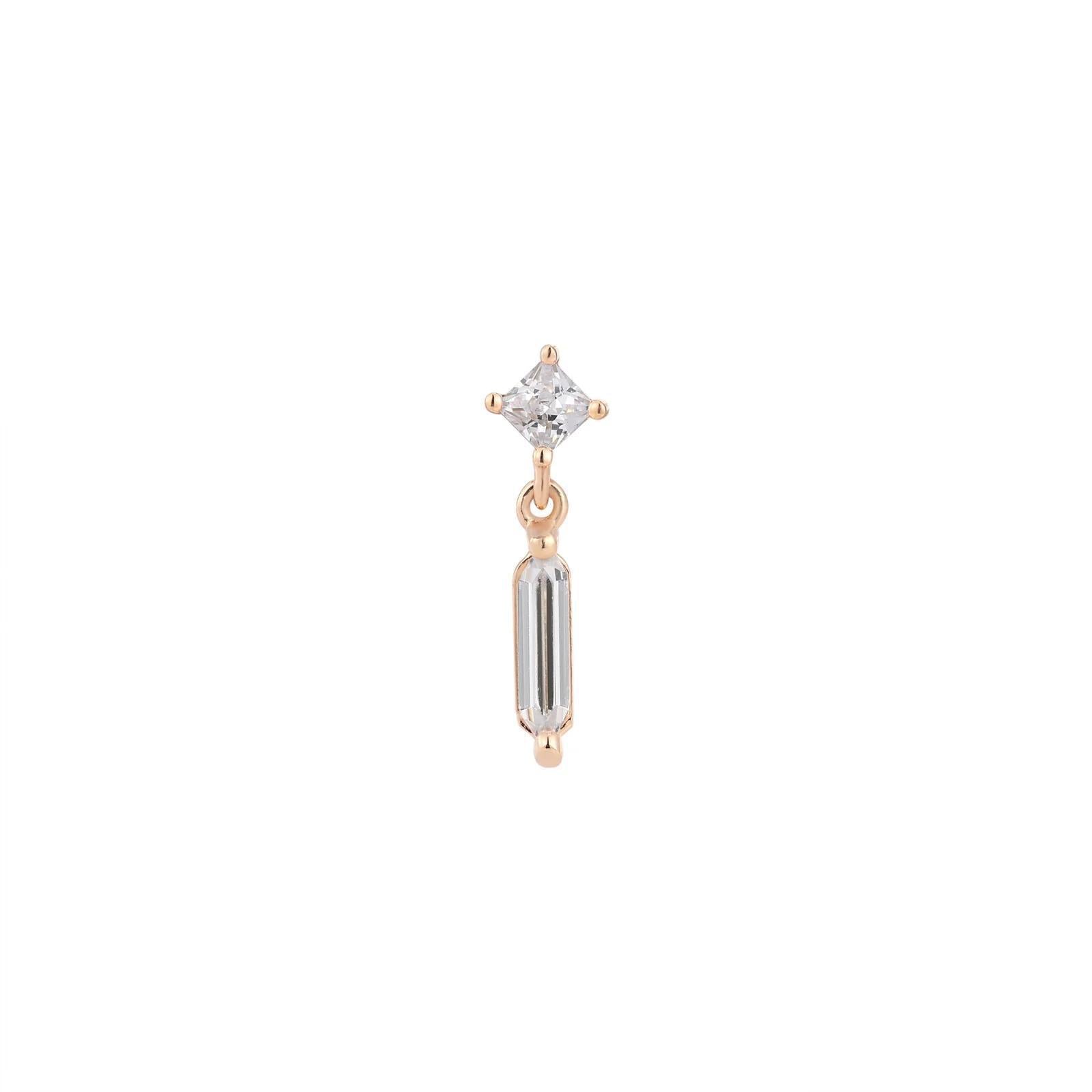 Buddha | 14k gold | Aha Moment | Clear CZ