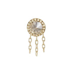 Buddha | 14k gold | Rebel Rebel | Swarovski Crystal CZ