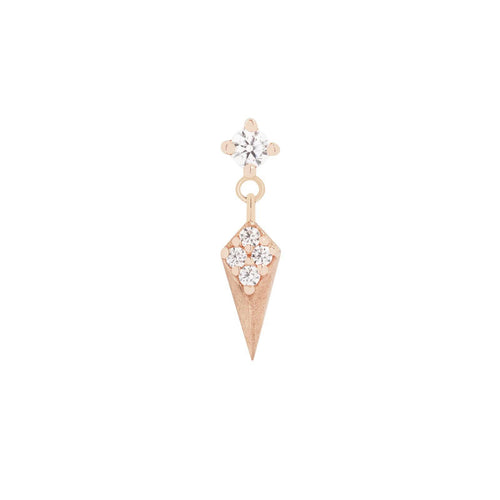 Buddha | 14k gold | Artform | Clear CZ